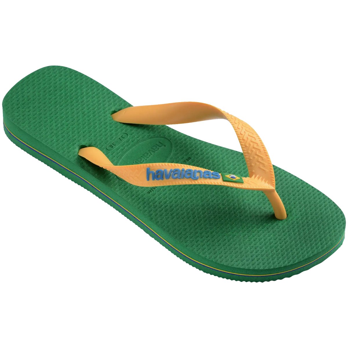 Men's Brazil Logo Flip Flops