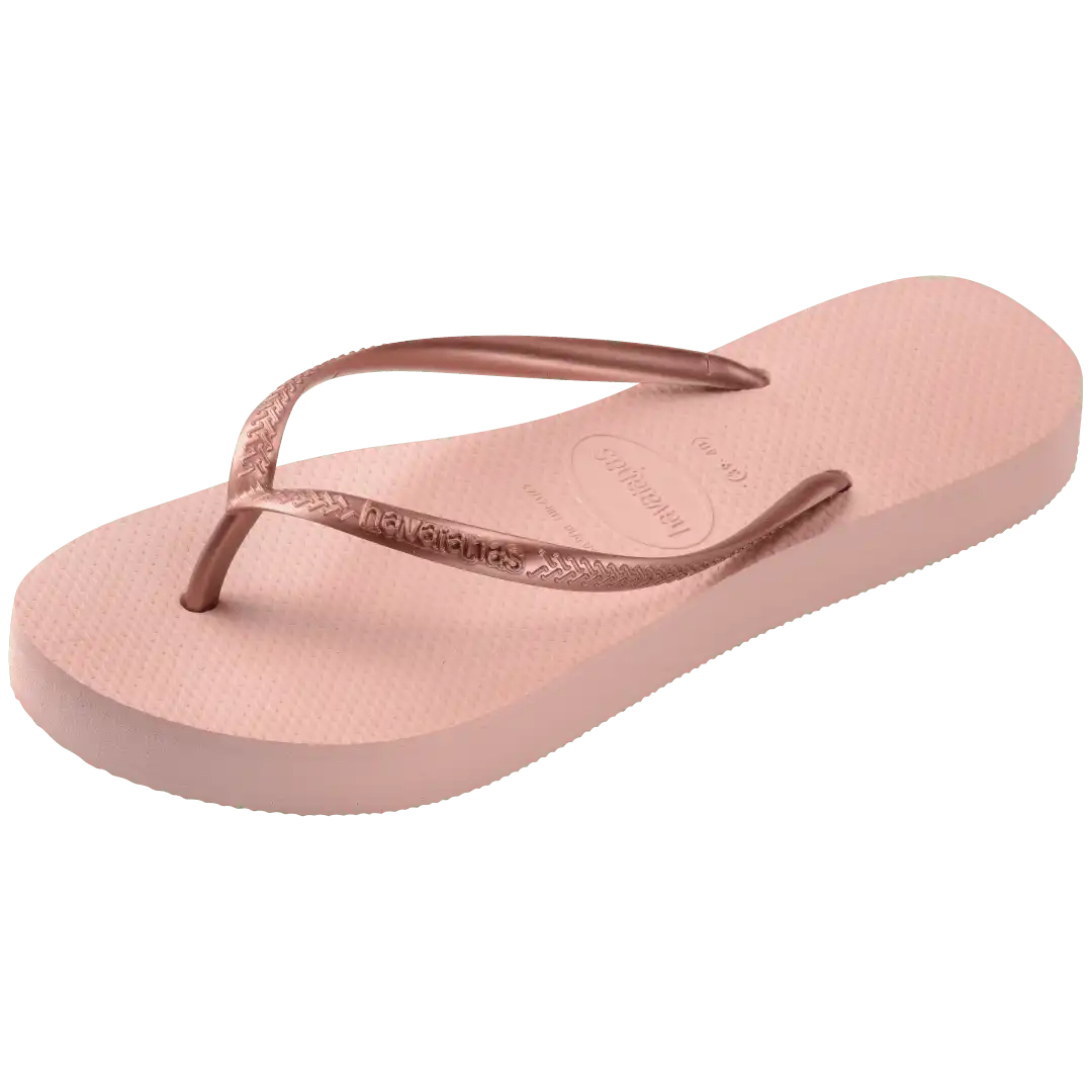 Women's Slim Flatform Flip Flops
