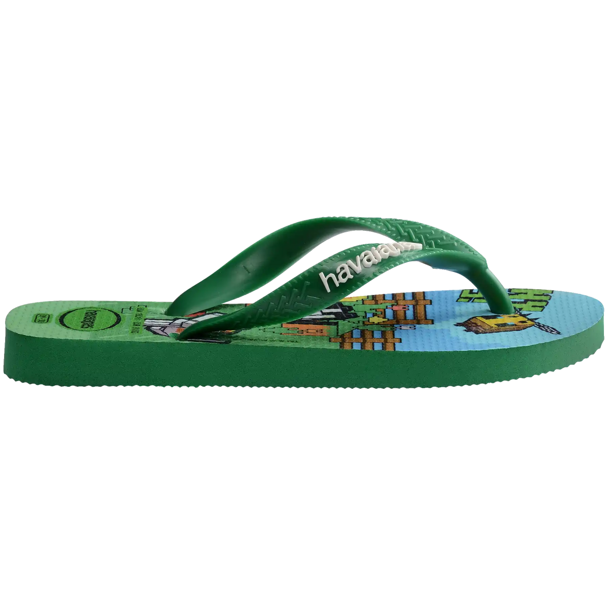Kids' Minecraft Top Flip Flops