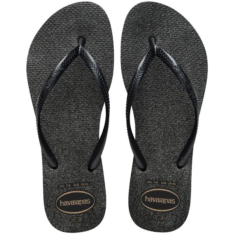 Women's Slim Gloss Flip Flops
