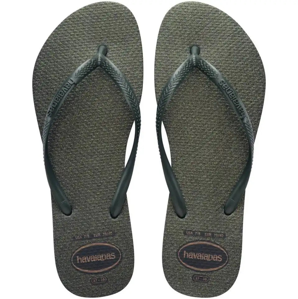 Women's Slim Gloss Flip Flops
