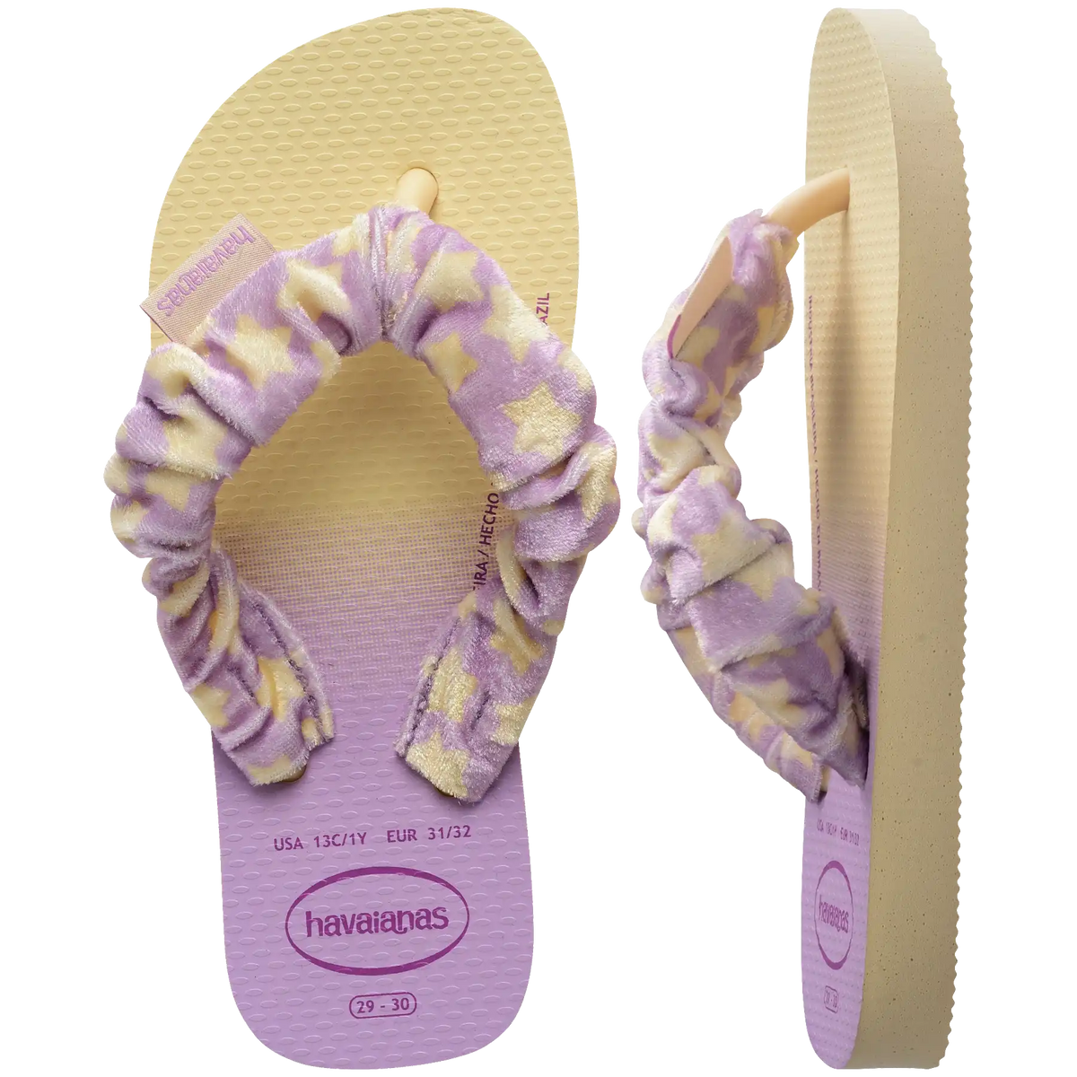 Kids' Fluffy Flip Flops
