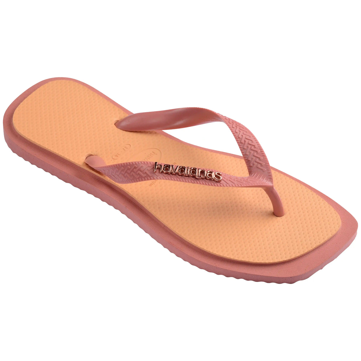 Women's Top Square Fusion Flip Flops