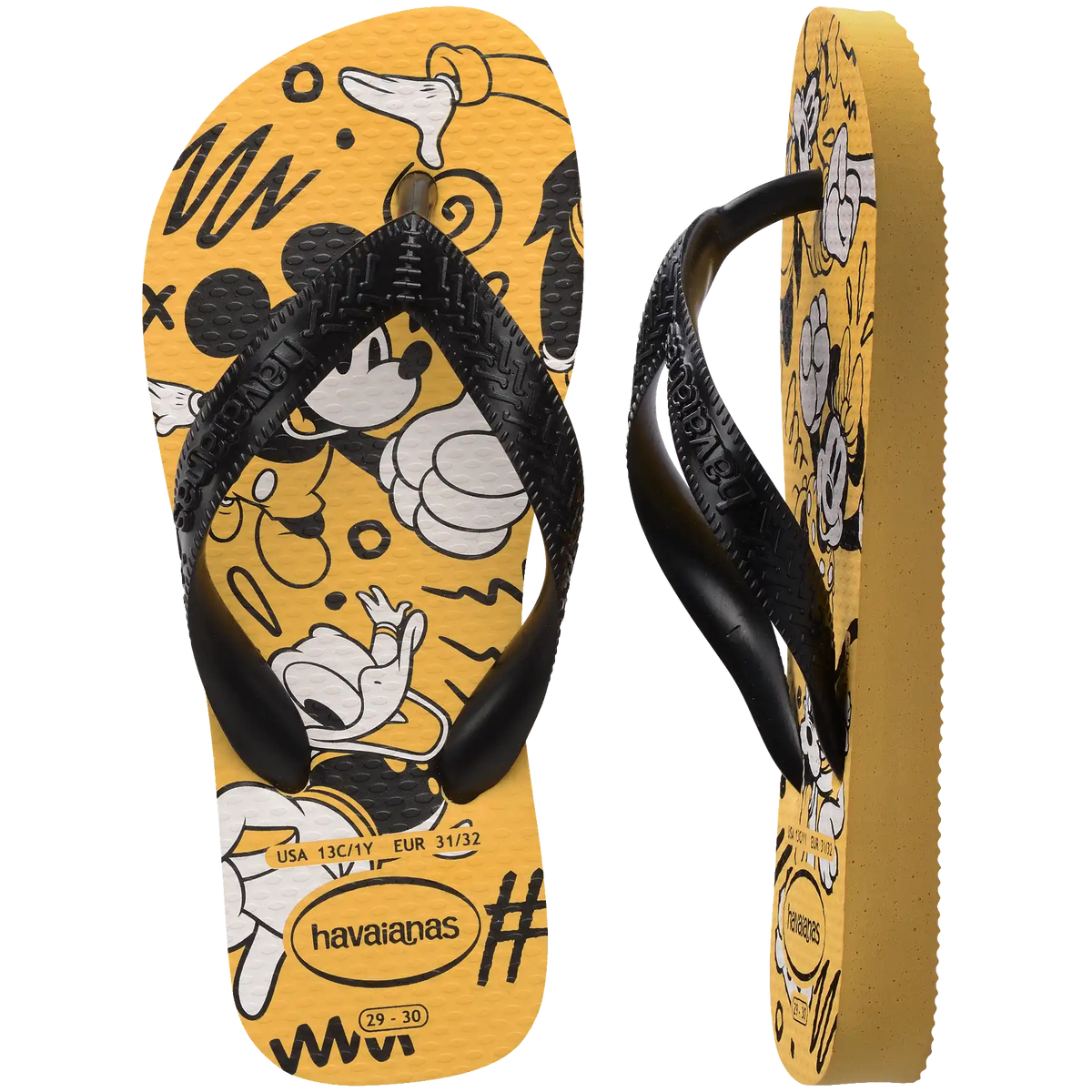 Kid's Disney Top Flip Flops